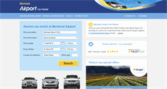 Desktop Screenshot of carrentalmontrealairport.com